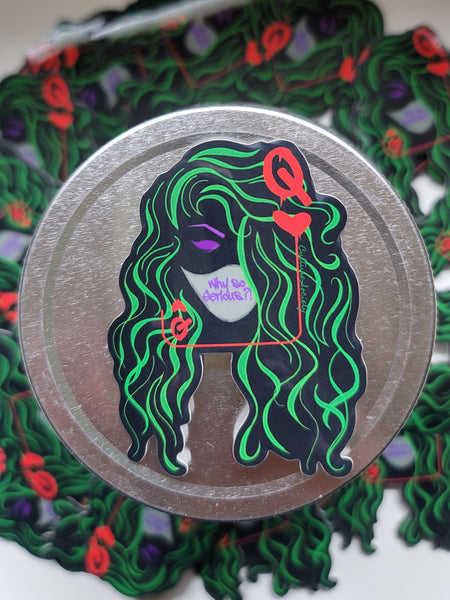 Masked Queen Sticker