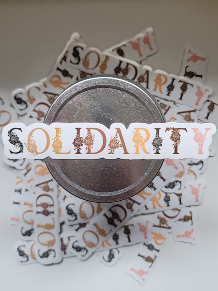 Solidarity One Sticker